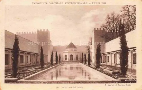 AK / Ansichtskarte Exposition Coloniale Internationale Paris 1931 Pavillon du Maroc 