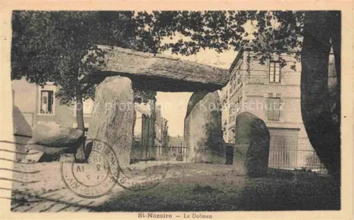 AK / Ansichtskarte Dolmen Dolmens Huenengrab Huenensteine-- St. Nazaire