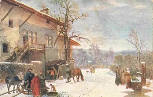 AK / Ansichtskarte TOEPFFER Adam-W. (1766-1847) Kuenstlerkarte Der Koehler 