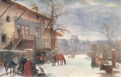 AK / Ansichtskarte TOEPFFER Adam-W. (1766-1847) Kuenstlerkarte Der Koehler Charbonniers