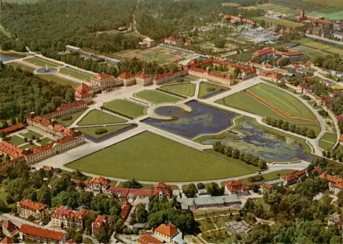 AK / Ansichtskarte Allach MueNCHEN Bayern Schloss-Nymphenburg Schlosspark Parterre Teich Barockanlage Orangerie