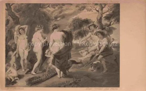 AK / Ansichtskarte RUBENS Paul-Peter Pierre-Paul (1577-1640) Kuenstlerkarte Das Urteil des Paris