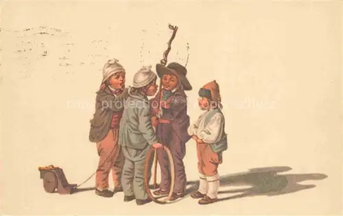 AK / Ansichtskarte MIND Gottfried (1768-1814) Kuenstlerlitho Spielende Kinder 