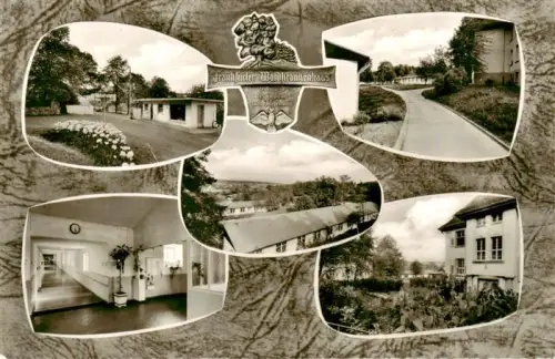 AK / Ansichtskarte FRANKFURT AM MAIN Waldkrankenhaus Krankenhaus Klinik Flur Pavillon Gartenanlage