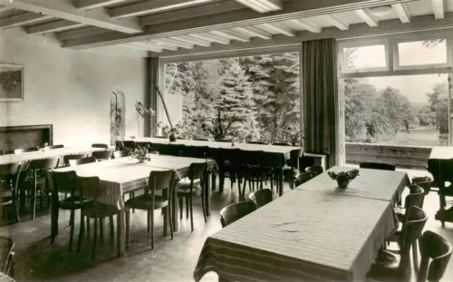 AK / Ansichtskarte AMERSFOORT Utrecht NL Jeugdherberg-Conferentieoord De-Grasheuvel Speisesaal Gastraum Panoramafenster Baeume