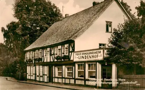 AK / Ansichtskarte Ilsenburg Harz Sachsen-Anhalt FDGB-Erholungsheim Lindenhof Fachwerk Luftkurort Harz