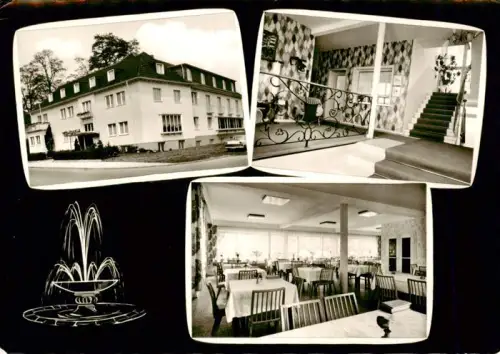 AK / Ansichtskarte BAD NEUENAHR-AHRWEILER Kurhaus-Jahrblick Kurklinik Treppenhaus Gastraum Springbrunnen Ahr