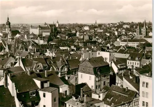 AK / Ansichtskarte ALTENBURG  (S.A.) Thueringen Nicolaiturm Stadtpanorama Schloss Kirchturm Altstadt Daecher