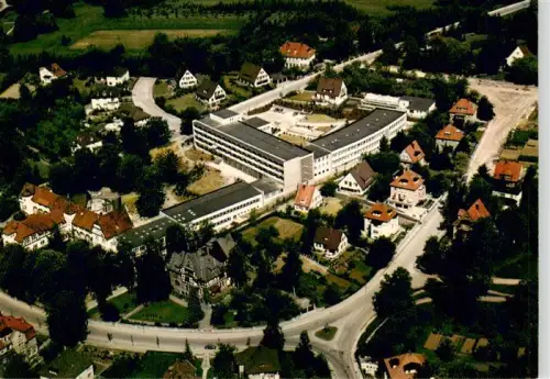 AK / Ansichtskarte BAD PYRMONT Niedersachsen Luftaufnahme Friedrichshoehe LVA-Hannover Kurgebaeude Wohnhaeuser Gaerten Strassen