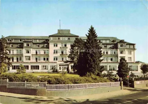 AK / Ansichtskarte Koenigstein  Taunus Taunusheim Klinik-der-KVB Kurhaus Taunus Parkanlage Fichtenbaum