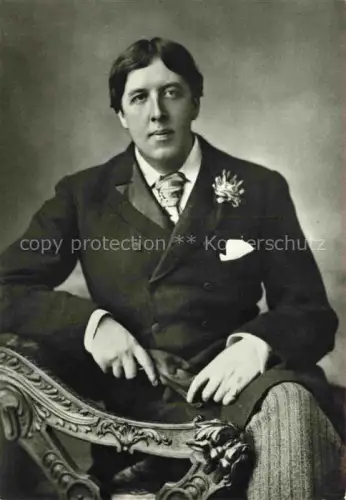 AK / Ansichtskarte WILDE Oscar (1856-1900) Schriftsteller Writer Ecrivain Escritor Scrittore-- Dramatist 