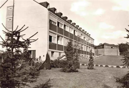 AK / Ansichtskarte Petrisberg TRIER CITY Haus-Maria-Frieden Petrisberg Gebaeude Garten Tannen Kapelle