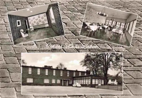 AK / Ansichtskarte LABOE Ostseebad PLoeN Schleswig-Holstein Scheer-Haus Marinebund Empfangshalle Speisesaal Gebaeude Mehrbildkarte