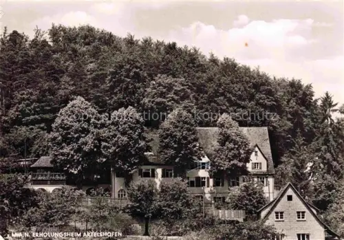 AK / Ansichtskarte Artelshofen Vorra Nuernberger Land Bayern Erholungsheim-MAN Waldlage Gebaeude Hersbruck Nuernberger-Land Ferienheim