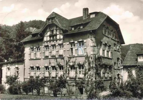 AK / Ansichtskarte Vallendar Rhein Mayen-Koblenz Rheinland-Pfalz Haus-Wasserburg Villa Fachwerkhaus Garten Wald