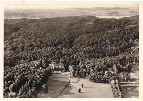 AK / Ansichtskarte Koerbecke Moehnesee Soest NRW Waldhaus-St.-Meinolf Bildungsstaette Erzbistum-Paderborn Schloss Wald Allee Felder