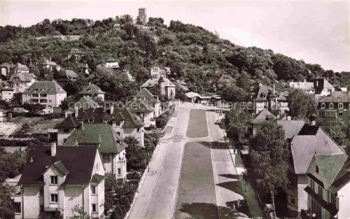 AK / Ansichtskarte Durlach Karlsruhe Baden BW Bergbahnstrasse Turmberg Wohnhaeuser Villen Huegel Strasse