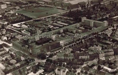 AK / Ansichtskarte ERLANGEN Bayern Fliegeraufnahme Siemens-Reiniger Fabrik Industrie Altstadt Wohngebiet