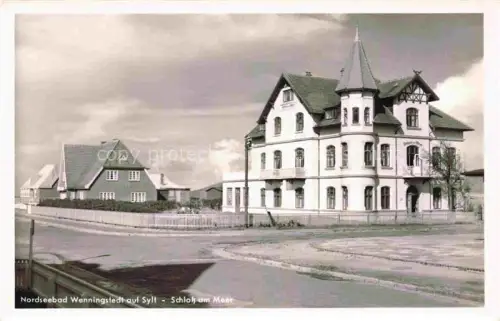 AK / Ansichtskarte WENNINGSTEDT Sylt Schloss-am-Meer Nordseebad Sylt Villa Haeuser Strasse