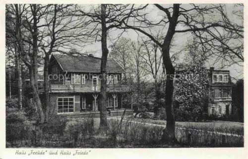 AK / Ansichtskarte Roedgen Dalheim Wegberg Heinsberg NRW Waldquelle Muettererholungsheim Haus-Freude Haus-Friede Villa Baeume Park Erholungsheim