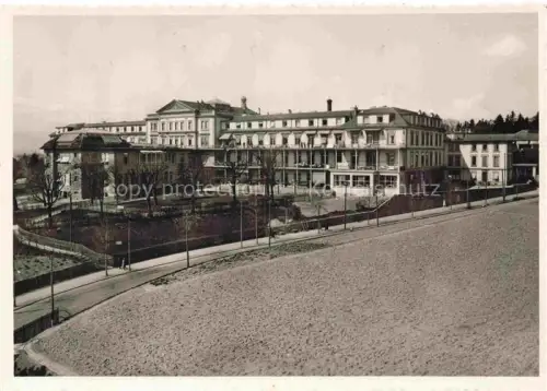 AK / Ansichtskarte LAUSANNE VD Hôpital-Cantonal Krankenhaus Park Baeume Allee
