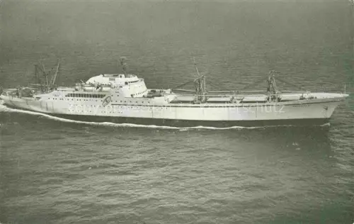 AK / Ansichtskarte Schiffe Oceanliner Aboard N. S. Savannah 