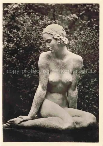 AK / Ansichtskarte KLIMSCH Fritz Skulpturen Frau In der Sonne Berlin 