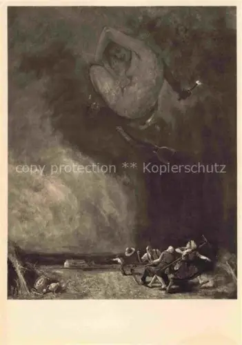AK / Ansichtskarte HILZ SEPP Bad Aibling Kuenstlerkarte HDK Nr. 407 Die Wetterhexe Muenchen 