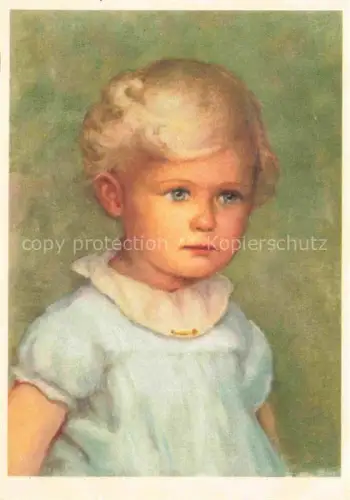 AK / Ansichtskarte BALLY-HuessY M. Kuenstlerkarte Schoenenwerd Kinderbildnis Portrait d'enfant 