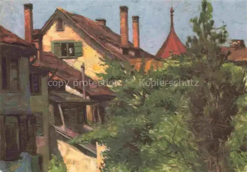 AK / Ansichtskarte GRADA DE R. Kuenstlerkarte Altstadt Winkel
