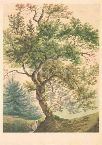 AK / Ansichtskarte KELLER Gottfried Zuerich (1819-1890) Schriftsteller Maler Schweiz Eiche