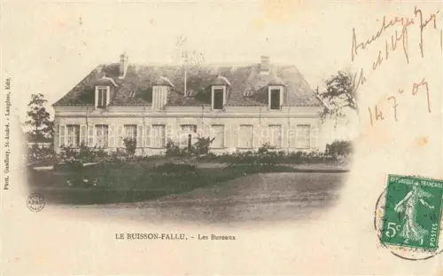 AK / Ansichtskarte Le Buisson-Fallu St-Andre-de-l Eure Evreux 27 Eure Les-Bureaux Herrenhaus Landhaus Baeume Wiese