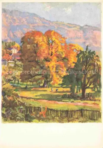 AK / Ansichtskarte PERRELET P. Kuenstlerkarte St Legier Nussbaum Neyer Nice 