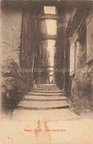 AK / Ansichtskarte Porta BASTIA 2B Haute-Corse Vieille-Rue Gasse Treppe Altstadt Kinder Hausboegen