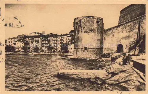 AK / Ansichtskarte Calvi 2B Haute-Corse Marine Hafen Turm Zitadelle Haeuser Meer Boote