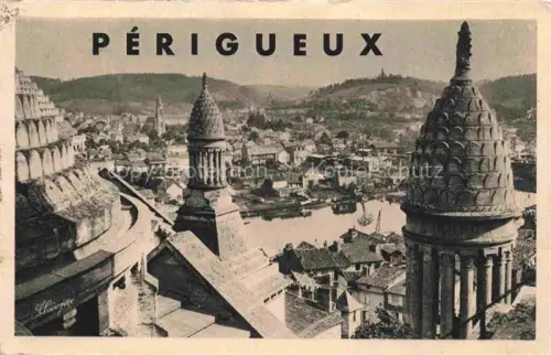 AK / Ansichtskarte PERIGUEUX 24 Dordogne Faubourg-Saint-Georges Saint-Front Kuppeln Daecher Stadtpanorama Huegel Kirche