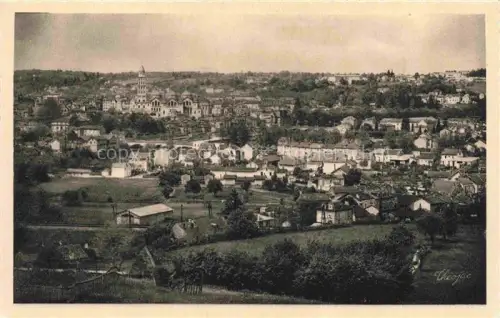 AK / Ansichtskarte PERIGUEUX 24 Dordogne Saint-Front Kathedrale Stadtpanorama Daecher Baeume Wiesen Huegel