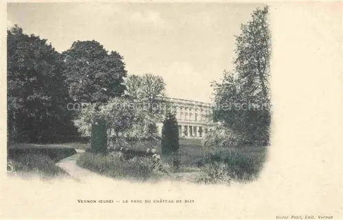 AK / Ansichtskarte Vernon  Evreux 27 Eure Château-de-Bizy Parc Park Schloss Baeume Gartenweg