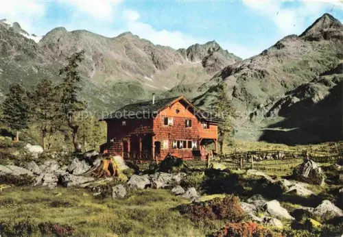 AK / Ansichtskarte LIENZ  Tirol AT Lienzer-Huette Debanttal Hochschober Debanttgrat Gloedis Bergpanorama Baeume Felsen