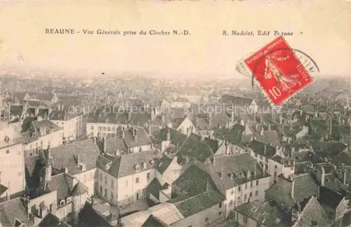 AK / Ansichtskarte BEAUNE 21 Cote-d Or Clocher-Notre-Dame Stadtpanorama Daecher Tuerme Kirchturm Altstadt