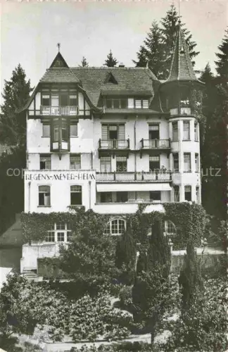 AK / Ansichtskarte LUZERN  LU Regens-Meyer-Heim Villa Garten Baeume Efeu Turm