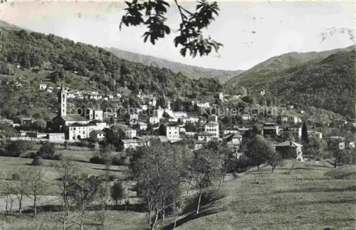AK / Ansichtskarte Tesserete LUGANO TI Dorf Kirche Bergtal Baeume Wiesen Panorama
