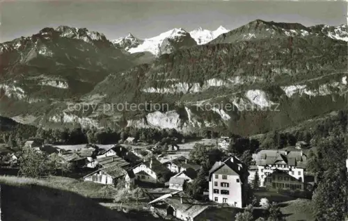 AK / Ansichtskarte Hasliberg Hohfluh Engelhoerner Wetterhoerner Bergdorf Alpen Hotel Dependance