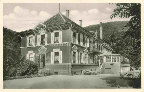 AK / Ansichtskarte Falkenburg (Hotel) BAD HERRENALB BW Falkenburg Hotel-Restaurant Schwarzwald Gruenderzeitgebaeude Waldlage Aussenterrasse Kurort