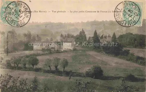 AK / Ansichtskarte Morteau Chaumont 52 Haute-Marne Dorf Felder Wiesen Baeume Schloss Gehoeft Landschaft