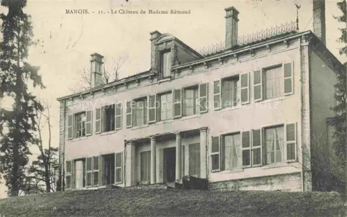 AK / Ansichtskarte Manois Chaumont 52 Haute-Marne Château-de-Madame-Rémond Herrenhaus Baeume Wiese Fassade