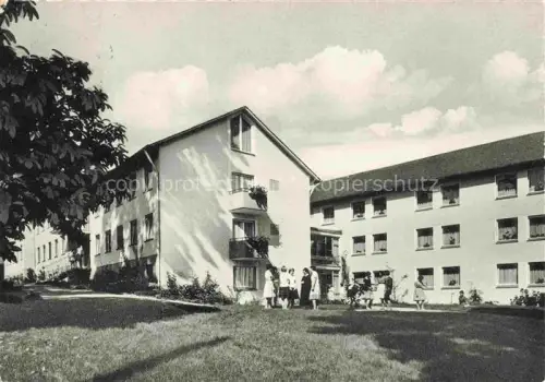 AK / Ansichtskarte Schoenstatt Vallendar Rheinland-Pfalz Haus-Wildburg Internat Marienschwestern Wohngebaeude Garten Rhein