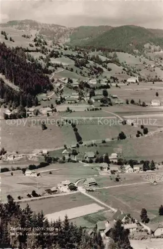 AK / Ansichtskarte Zedlitzdorf Haidenbach Gurktal Kaernten AT Gurktal Alpendorf Wiesen Wald Berge Hoehenort