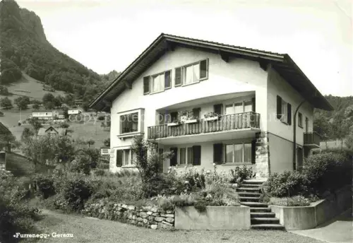 AK / Ansichtskarte Gersau Vierwaldstaettersee SZ Furrenegg Pension Haus Balkon Garten Berge Alpen Vierwaldstaettersee