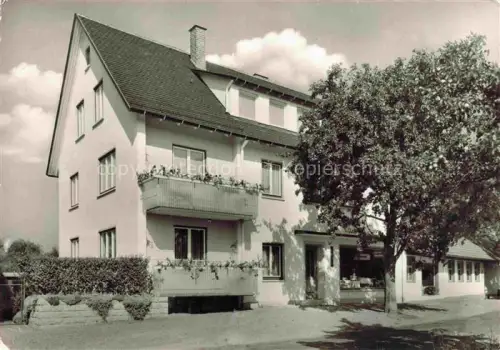 AK / Ansichtskarte Wasserburg am Bodensee Bayern Haus-Kritzler Pension Einfamilienhaus Balkon Garten Obstbaum